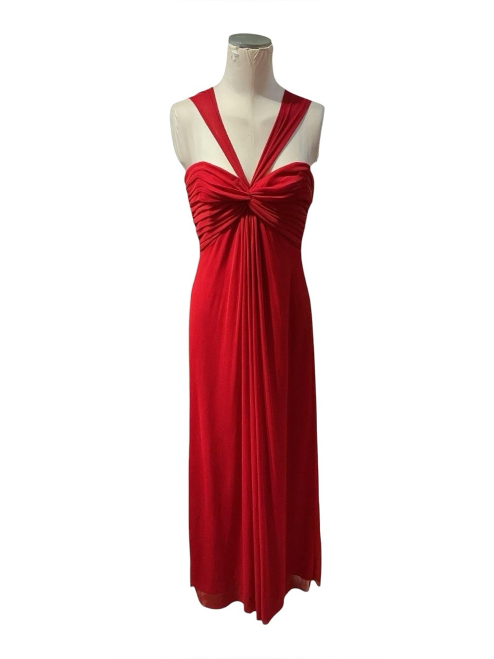 Vintage Chadwick’s Red Halter Neck Dress Size 8
